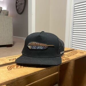 Southern String Hat co Feather hat